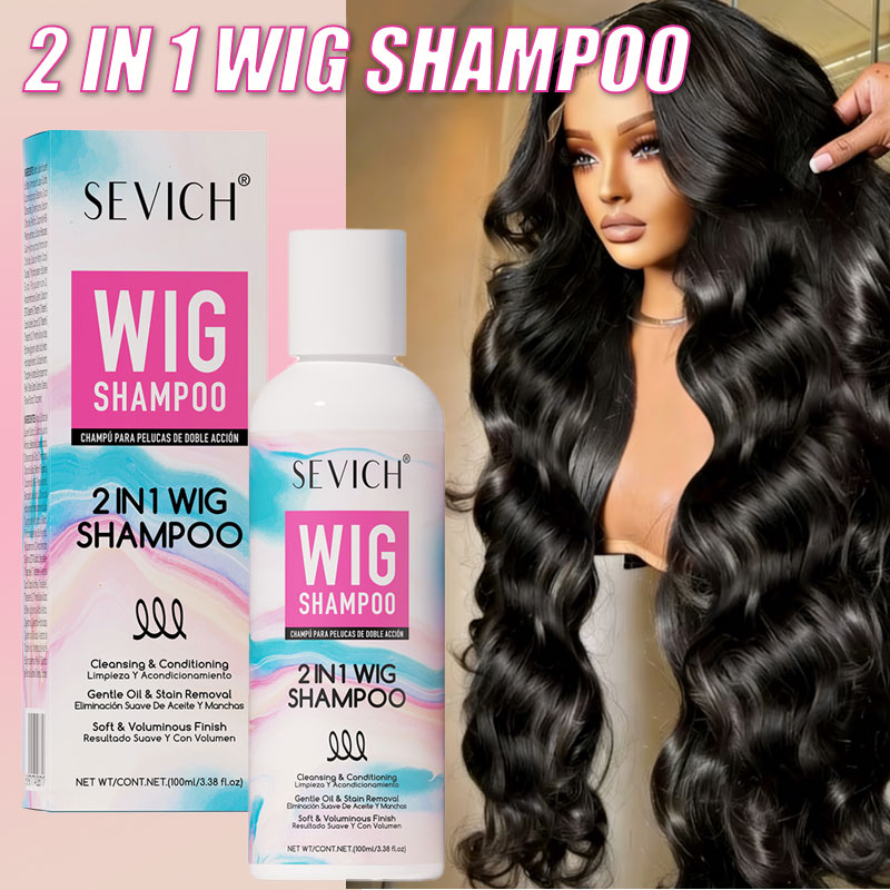 Hair Care Vitamin - 2-IN-1 Peruk Şampuanı Profesyonel Kabarma Önleyici