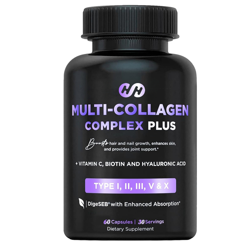 Hair Care Vitamin - 60 Kapsül Çoklu Kolajen Biotin, Hyaluronik