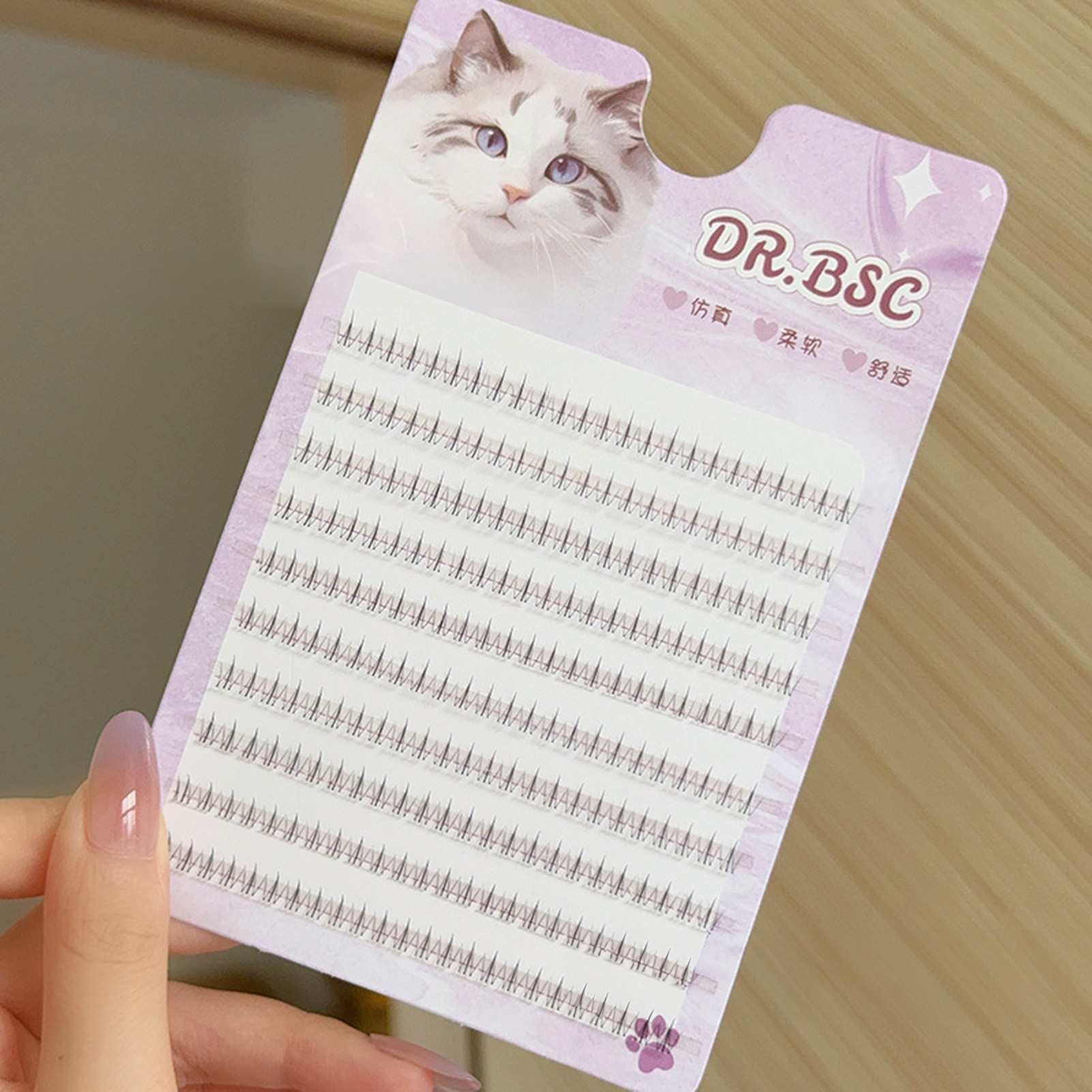 Hair Care Korean - İnce Bantlı Alt Kirpikler Kendin Yap