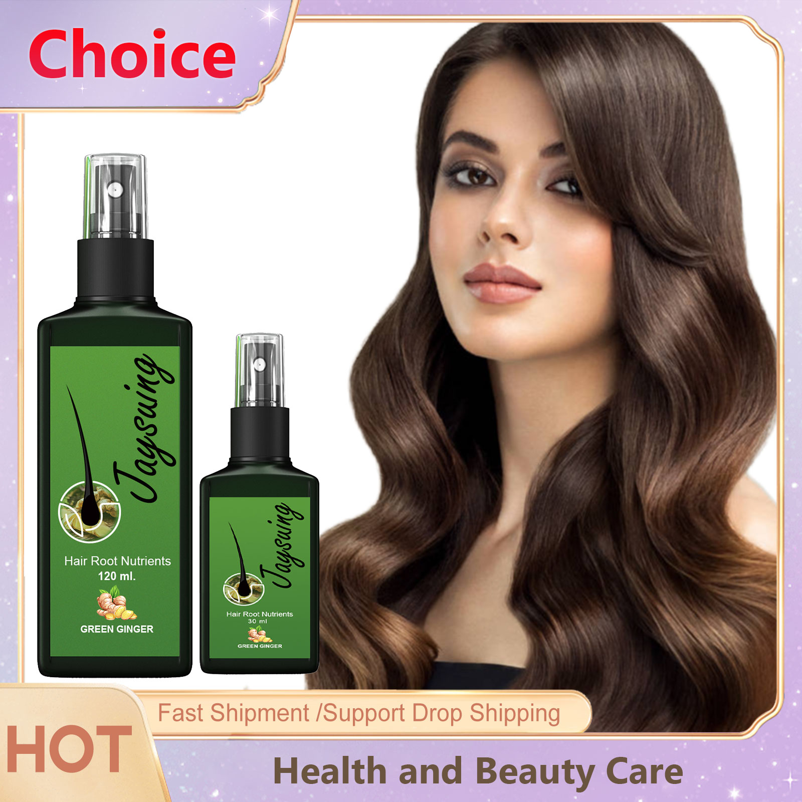 Hair Care Treatment - Saç Büyüme Yağı Sprey Besleyici Kök