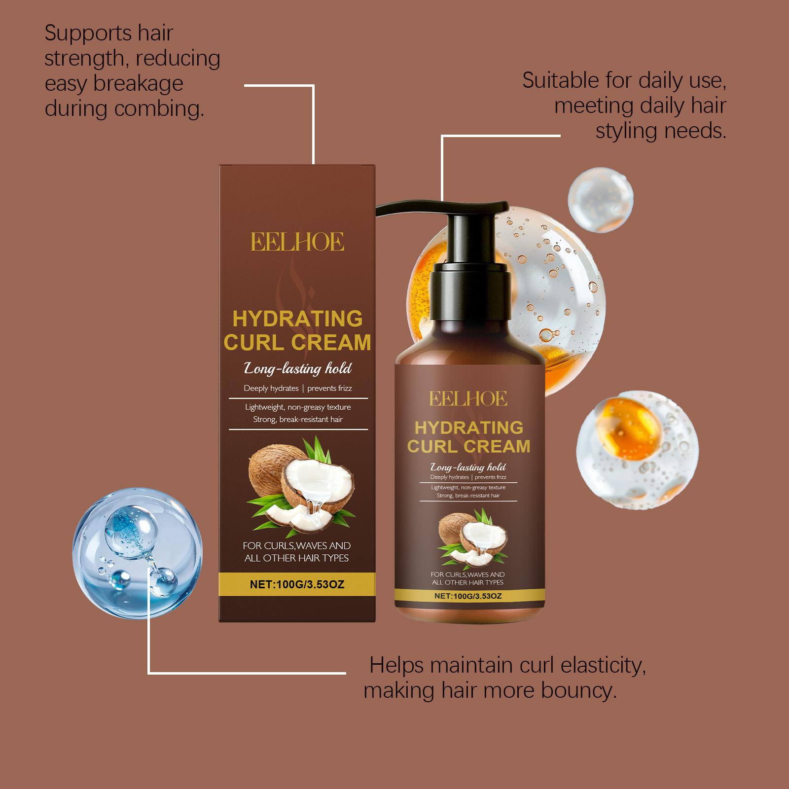 Dalgalı ve Kıvırcık Saçlar İçi - Hair Care Cream incelemesi ve fiyatı