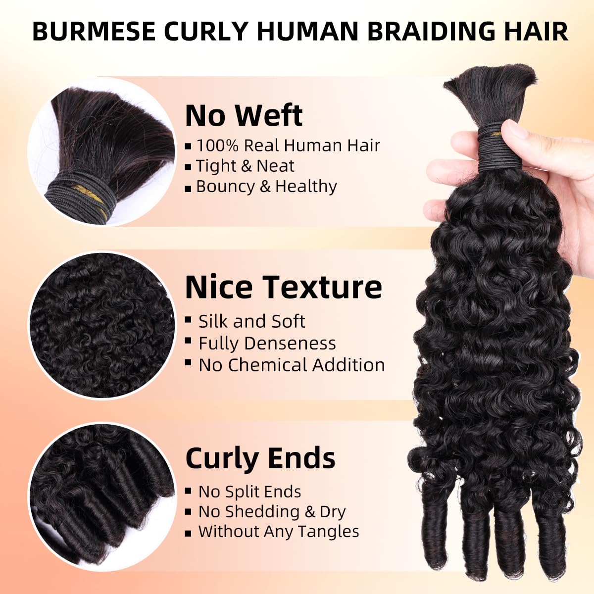 Boho Örgüler İçin 15A İnsan Sa - Hair Care Indian incelemesi ve fiyatı