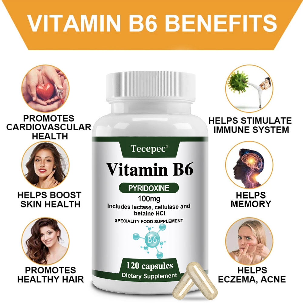 B6 Vitamini Kapsülleri, Sinir, - Hair Care Vitamin incelemesi ve fiyatı