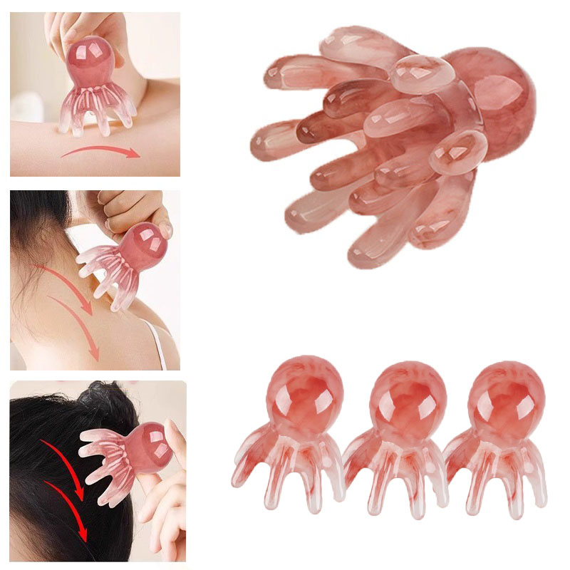 Ahtapot Masaj Tarağı 8/14 Dişl - Hair Care Korean incelemesi ve fiyatı