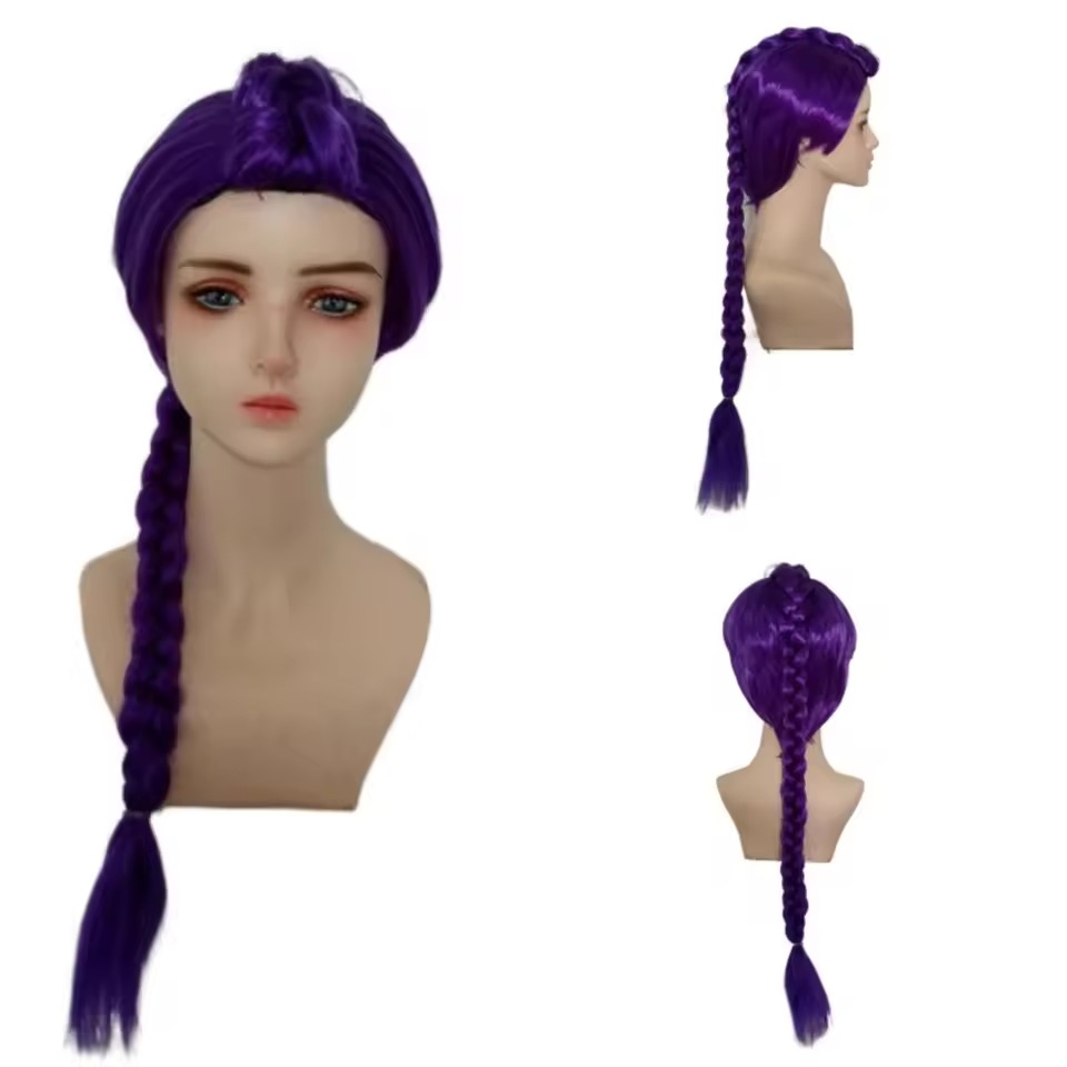 Anime Uzun Mor Örgülü Saç Uzat - Crochet Braiding Hair incelemesi ve fiyatı
