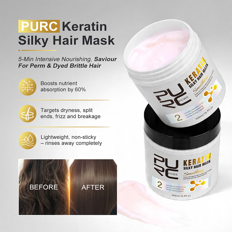 PURC Keratin Bakım Seti Düzleş - Hair Care Cream incelemesi ve fiyatı