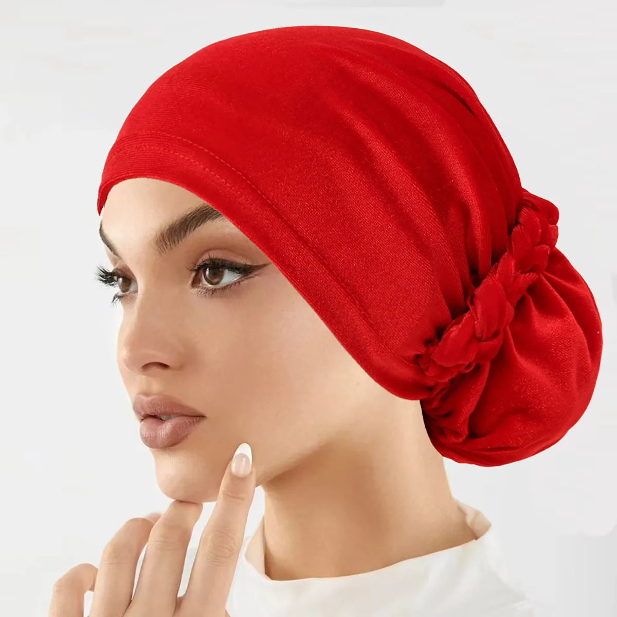 Hint örgüleri kadife türban şa - Hair Care Indian incelemesi ve fiyatı