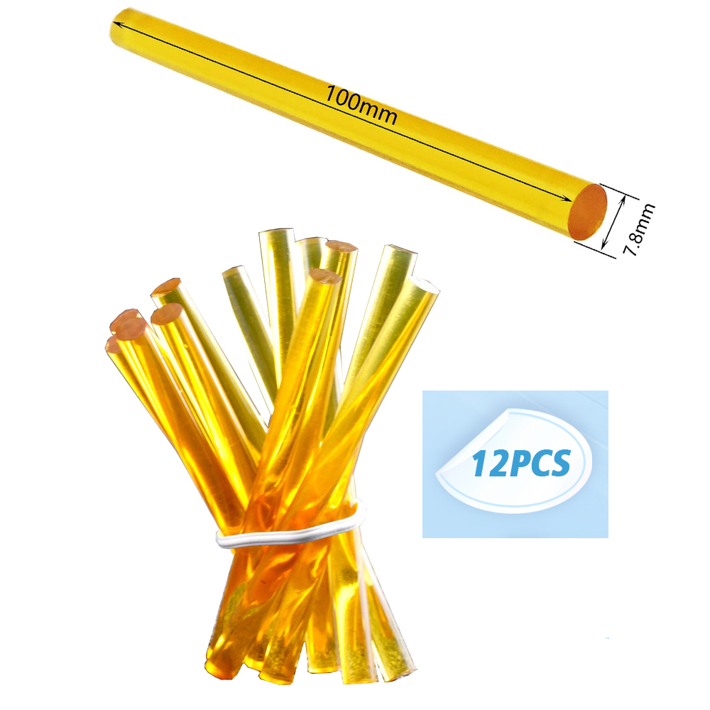 12 adet/paket 0.7*10 cm Sıcak  - Glue Gun Hair incelemesi ve fiyatı