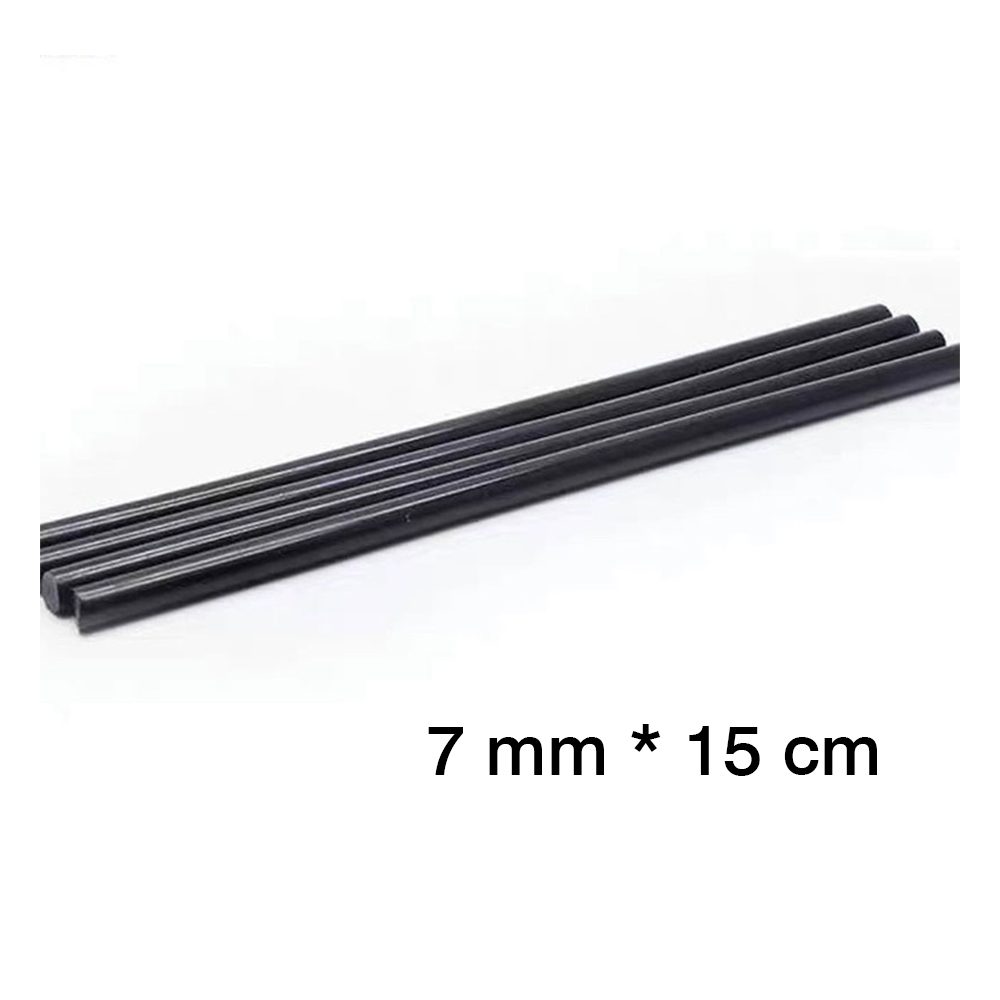 Siyah/şeffaf tutkal çubuğu 7*1 - Glue Gun Hair incelemesi ve fiyatı