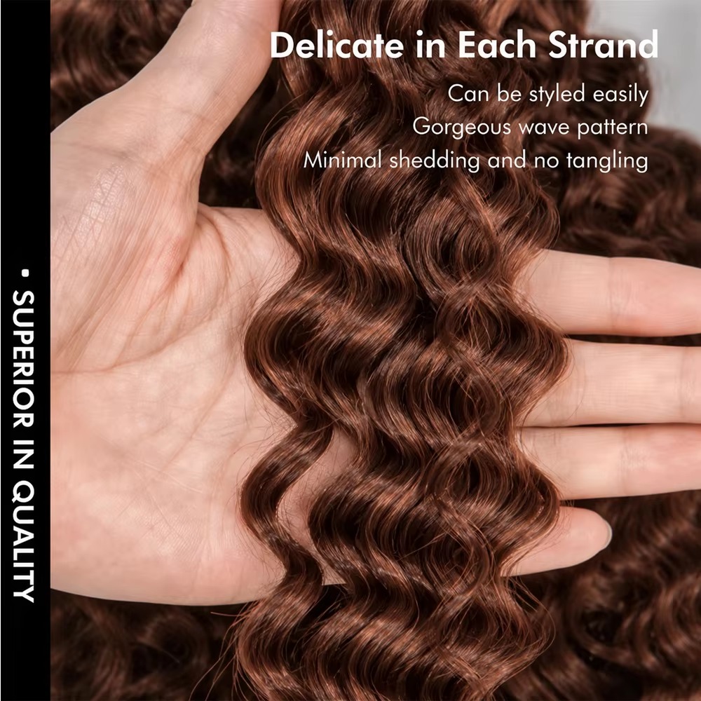 Smilegirl Derin Dalgalı Örgü İ - Crochet Braiding Hair incelemesi ve fiyatı