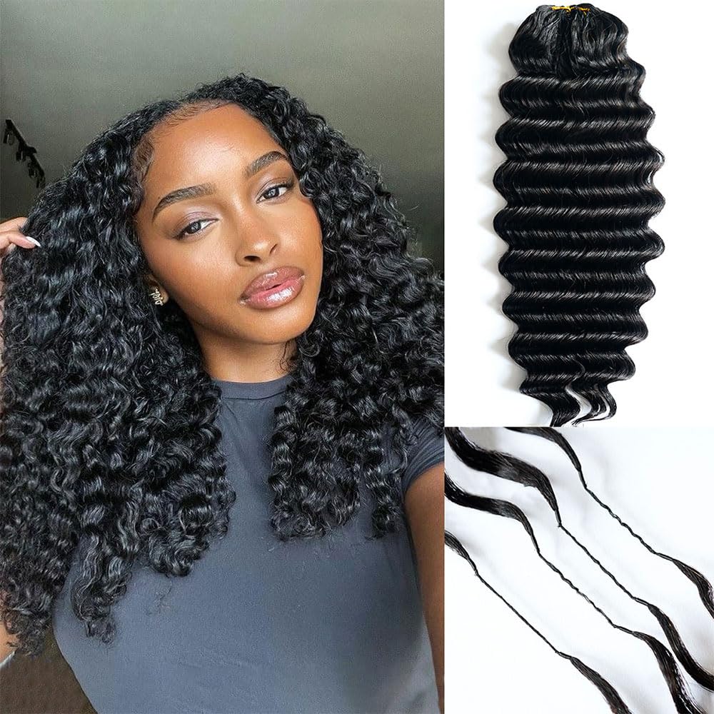 Derin Dalgalı Kroşe İnsan Saçı - Crochet Braiding Hair incelemesi ve fiyatı