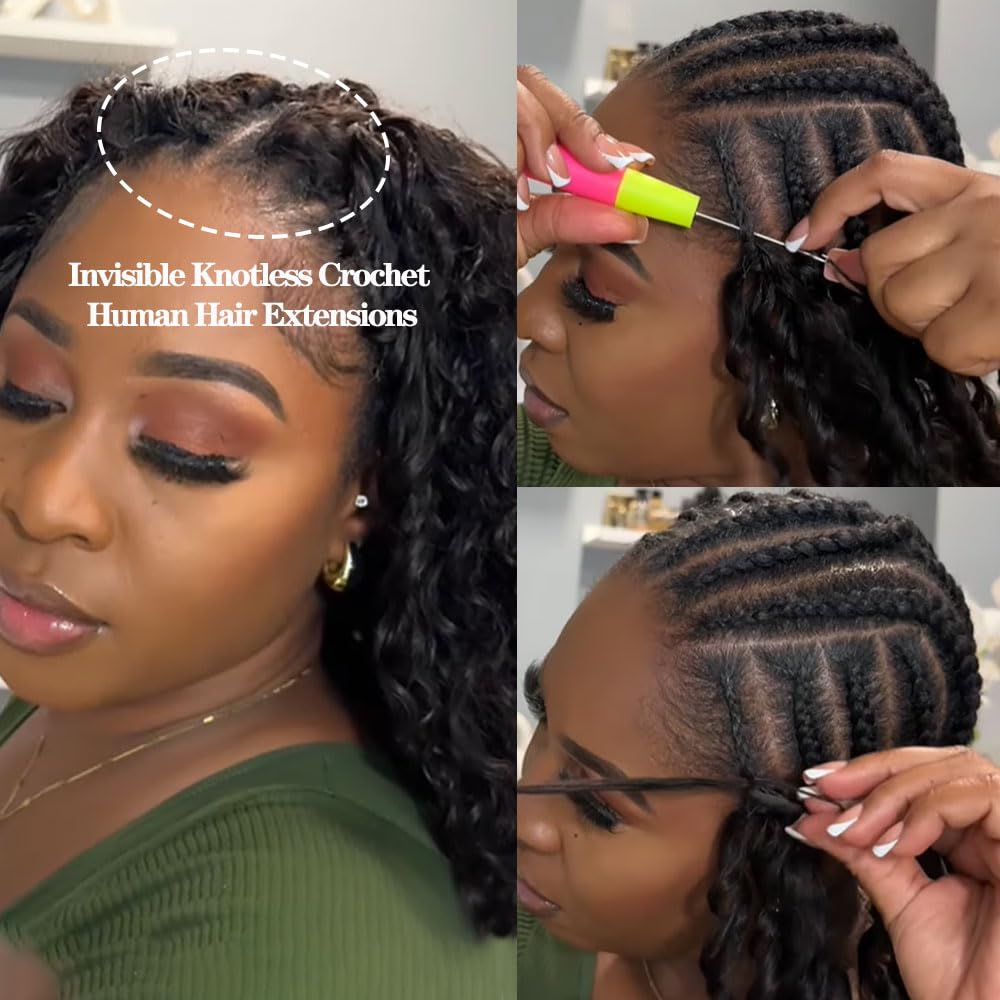 Derin Dalgalı Kroşe İnsan Saçı - Crochet Braiding Hair incelemesi ve fiyatı