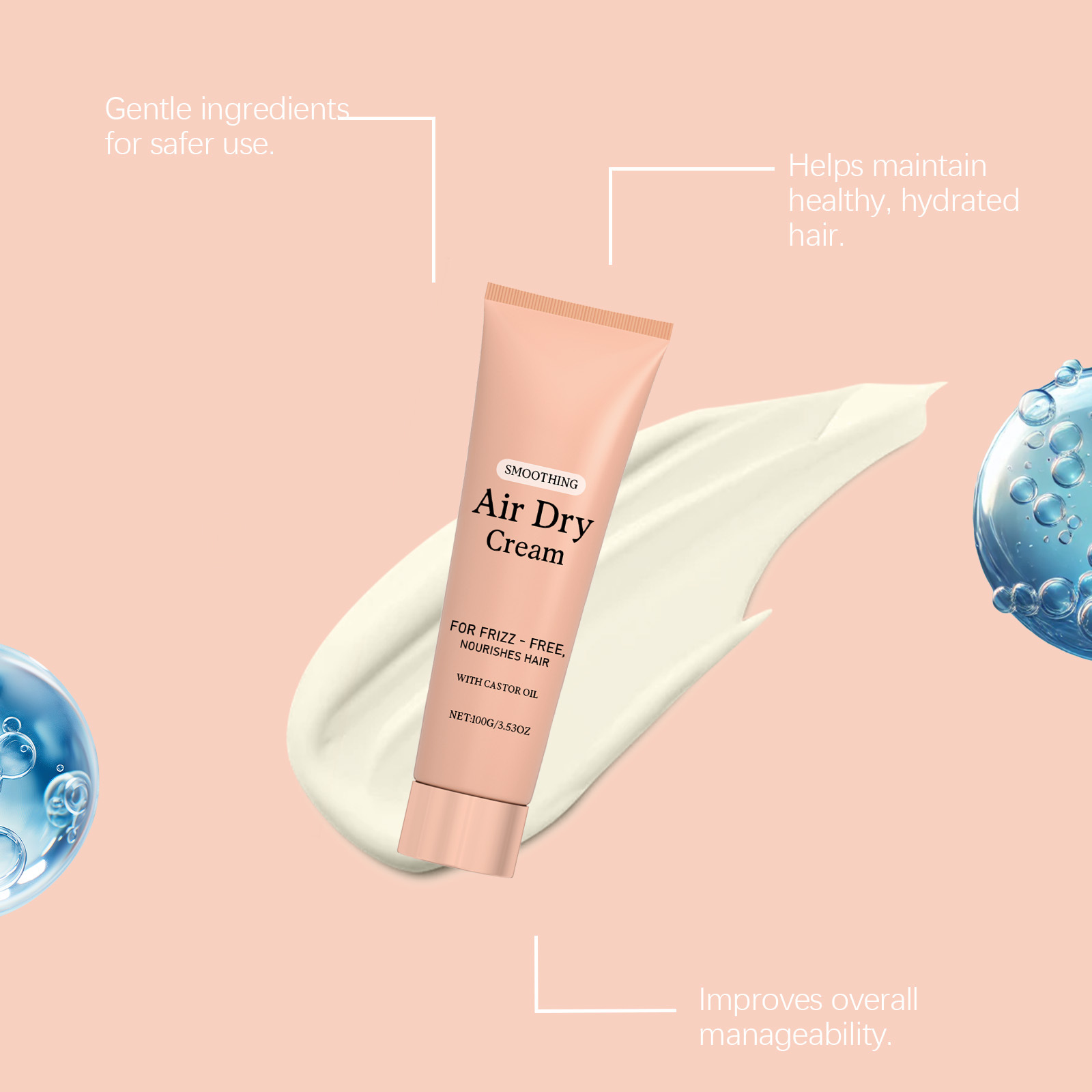 Hava ile Kuruyan Düzleştirici  - Hair Care Cream incelemesi ve fiyatı